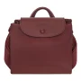 Sac à dos M Le Pliage One 10284 979 P87 Bordeaux Longchamp Vue replié Sac à dos M Le Pliage One 10284 979 P87 Bordeaux Longchamp Vue replié