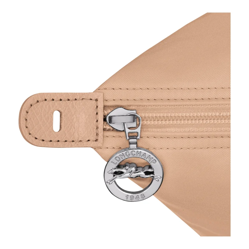 Sac de voyage S Le Pliage One L1624 979 105 Beige Longchamp Vue détails zip Sac de voyage S Le Pliage One L1624 979 105 Beige Longchamp Vue détails zip