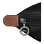 Sac à main L Le Pliage Original Noir Longchamp Vue détails zip Sac à main L Le Pliage Original Noir Longchamp Vue détails zip