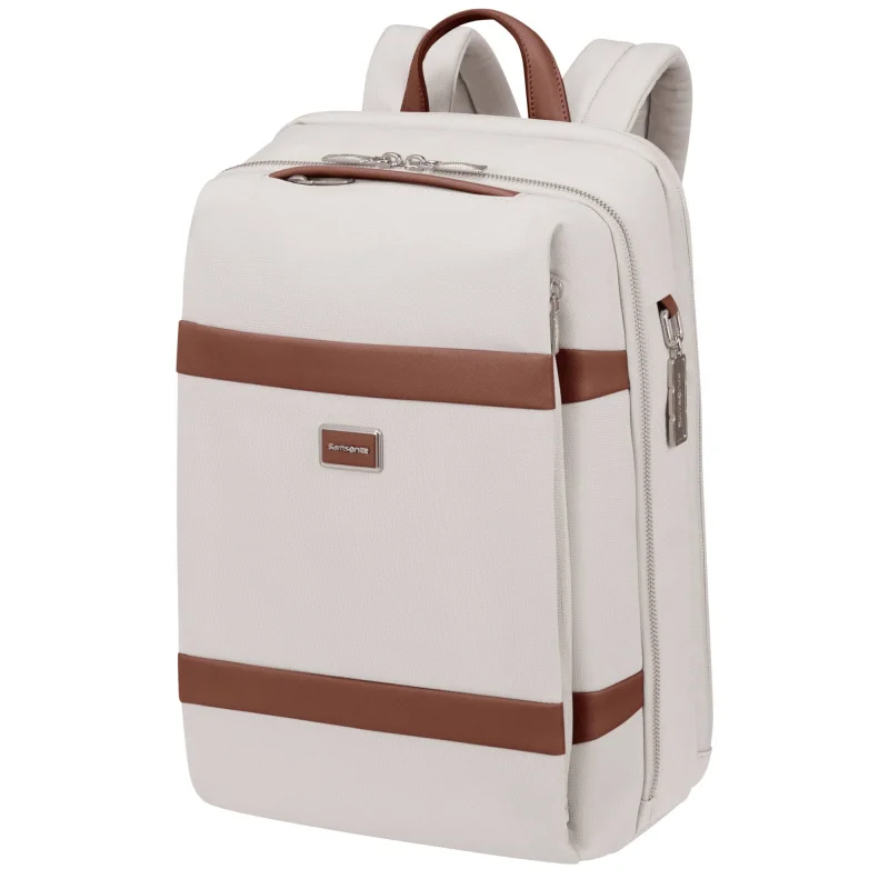 Sac à dos ordinateur Samsonite 14.1" Image Biz 155344 1451, couleur ivoire, vue de profil Sac à dos ordinateur Samsonite 14.1" Image Biz 155344 1451, couleur ivoire, vue de profil
