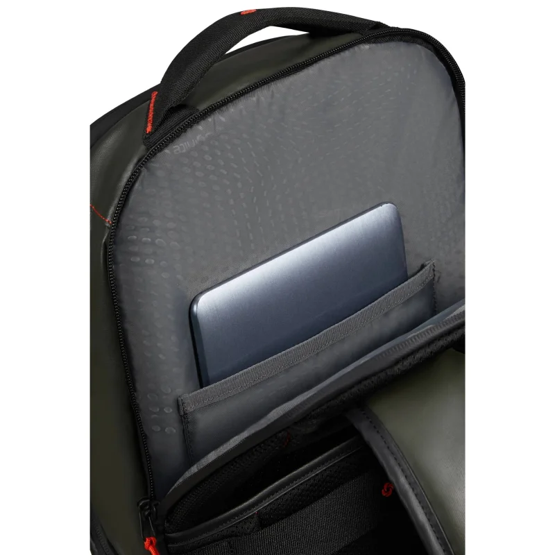 Sac à dos M urban Samsonite Ecodiver 159202 91999, couleur Climbing Ivy, ouvert Sac à dos M urban Samsonite Ecodiver 159202 91999, couleur Climbing Ivy, ouvert