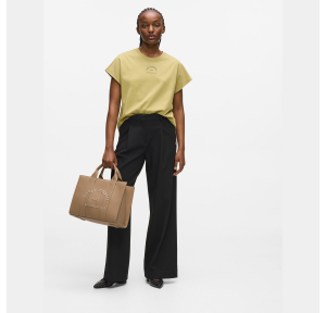 Rue St-Guillaume medium tote bag B1W30041 1LG Nougat Karl Lagerfeld Vue mannequin