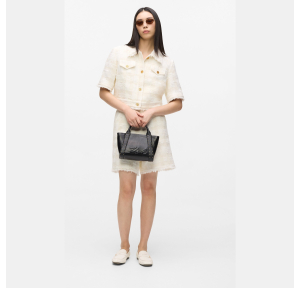 K/Ville small studded tote bag Black/Gold Karl Lagerfeld Vue mannequin
