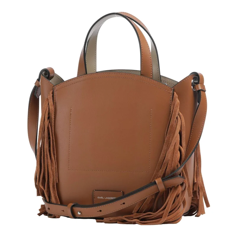 Sac cabas K/Circle B1W30264 1UR Dark Tan Karl Lagerfeld Vue de côté Sac cabas K/Circle B1W30264 1UR Dark Tan Karl Lagerfeld Vue de côté
