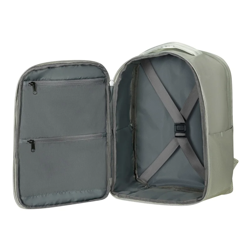 Guardit Classy 2.0 Underseat Backpack S 160078 A350 Dry Sage Samsonite Vue ouvert Guardit Classy 2.0 Underseat Backpack S 160078 A350 Dry Sage Samsonite Vue ouvert
