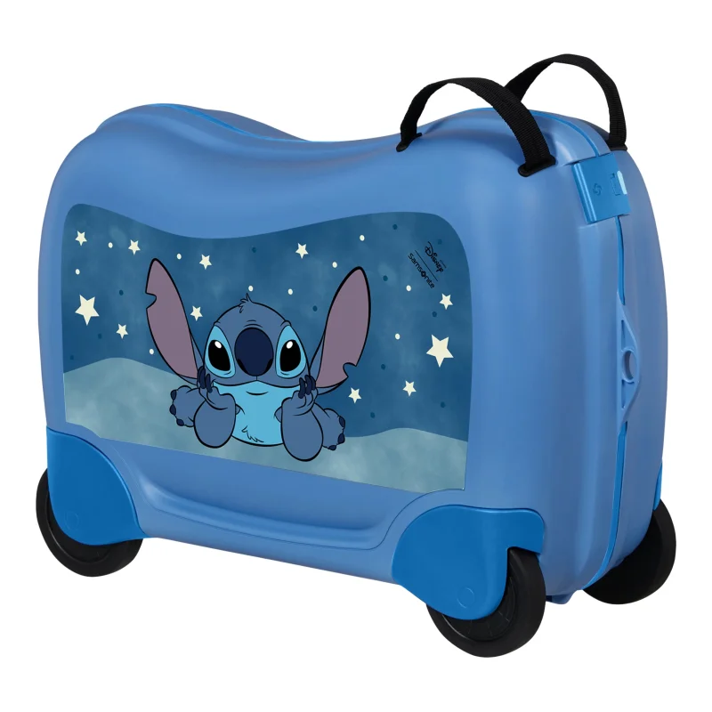Disney Valise à 4 roues 145048 6914 Stitch Samsonite Vue de côté Disney Valise à 4 roues 145048 6914 Stitch Samsonite Vue de côté