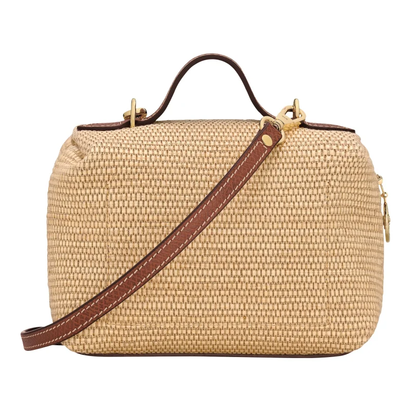 Sac bandoulière XS Le Pliage Collection Brun Longchamp Vue de dos Sac bandoulière XS Le Pliage Collection Brun Longchamp Vue de dos