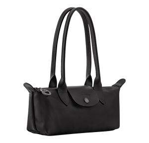 Sac porté épaule M Le Pliage Xtra 10370 987 001 Noir Longchamp Vue de côté
