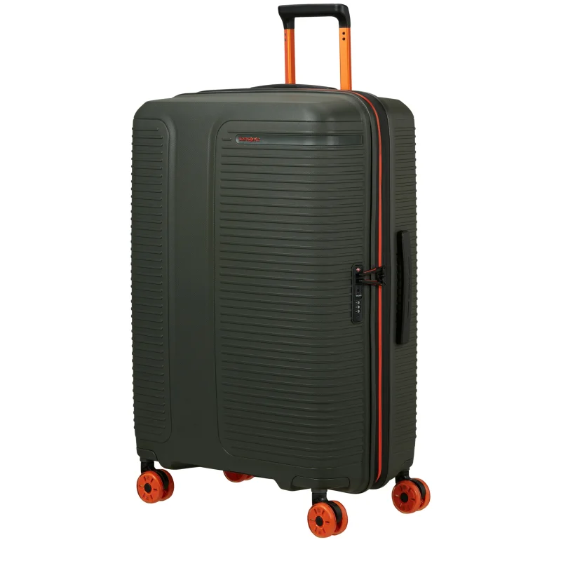 Valise 4 roues extensible 75cm 160216 9199 Climbing Ivy Samsonite Vue de profil Valise 4 roues extensible 75cm 160216 9199 Climbing Ivy Samsonite Vue de profil