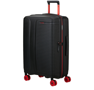 Prodiver Valise 4 roues extensible 69cm Noir Samsonite Vue de profil