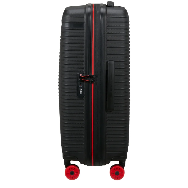 Prodiver Valise 4 roues extensible 69cm Noir Samsonite Vue de côté Prodiver Valise 4 roues extensible 69cm Noir Samsonite Vue de côté