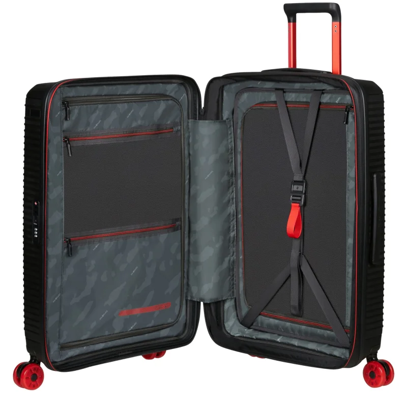 Prodiver Valise 4 roues extensible 69cm Noir Samsonite Vue intérieure Prodiver Valise 4 roues extensible 69cm Noir Samsonite Vue intérieure