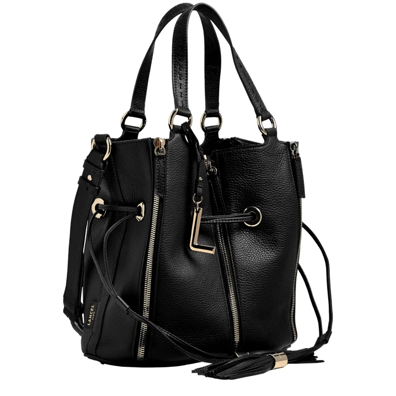 SAC SEAU M NOIR Lancel Vue de profil SAC SEAU M NOIR Lancel Vue de profil