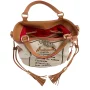 SAC SEAU M NATUREL/CAMEL Lancel Vue dessus SAC SEAU M NATUREL/CAMEL Lancel Vue dessus
