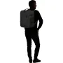 2FIT Sac à dos à glisser sous le siège 2-en-1 Noir Samsonite Vue mannequin 2FIT Sac à dos à glisser sous le siège 2-en-1 Noir Samsonite Vue mannequin