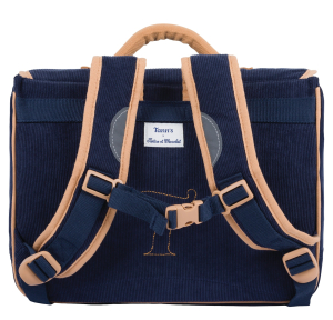 Cartable 33 cm HERISSON Bleu 3662498095950 Bleu Tann's Vue de dos