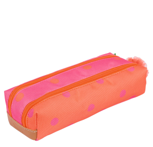 Trousse double 21,5 cm Sidonie Rose/Orange 3662498098814 Rose/Orange Tann's Vue de profil
