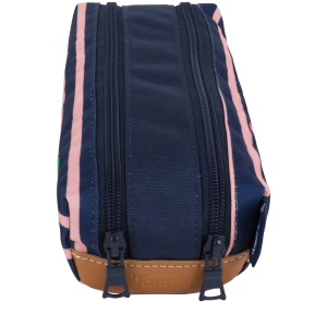 Trousse Double 21,5 cm Océane Bleu Marine 3662498097695 Bleu Marine Tann's Vue de profil