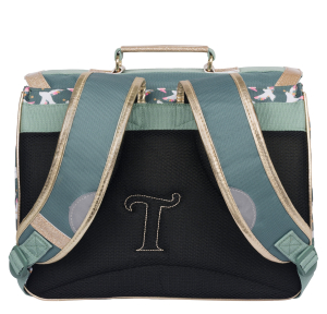 Cartable 35 cm Noémie Vert 3662498098692 Vert Tann's Vue de dos