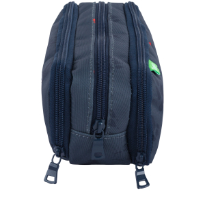 Trousse Triple 22 cm Mathys Gris 3662498097169 Gris Tann's Vue de profil