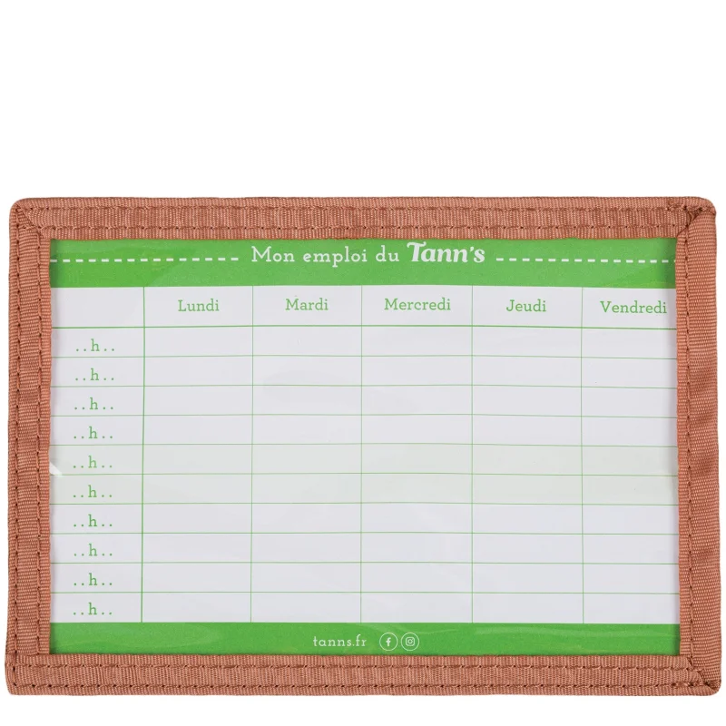 Cartable 38 cm Maïna Violet 3662498097787 Violet Tann's Vue planning Cartable 38 cm Maïna Violet 3662498097787 Violet Tann's Vue planning