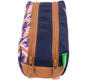 Trousse Double 21,5 cm Maïna Violet 3662498097855 Violet Tann's Vue de profil