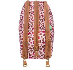 Trousse Triple 22 cm Lilou Multicolores 3662498098937 Multicolores Tann's Vue de profil