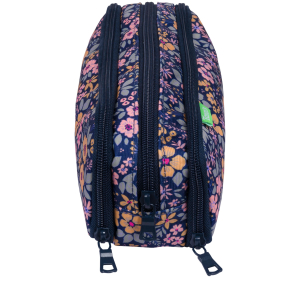 Trousse Triple 22 cm Elena Bleu 3662498098395 Bleu Tann's Vue de profil