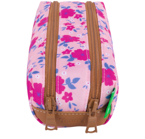 Trousse Double 21,5 cm Aurore Rose 3662498098265 Rose Tann's Vue de profil
