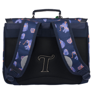 Cartable 35 cm Adam Bleu 3662498097275 Bleu Tann's Vue de dos