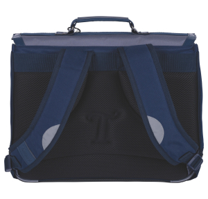Cartable 41 cm Tann's Les Fantaisies Romain Gris 3662498096629 gris Tann's Vue de dos