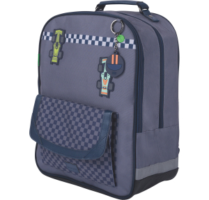 Sac à dos poche aimantée Tann's Les Fantaisies Romain Gris 3662498096667 Gris Tann's Vue de profil