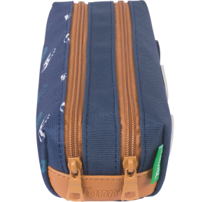 Trousse Double Tann's Les Fantaisies Paco Bleu 3662498096759 bleu Tann's Vue de profil