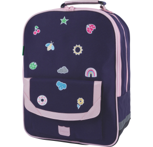 Sac à dos poche aimantée Tann's Les Fantaisies Joy Violet 3662498098531 Violet Tann's Vue de profil