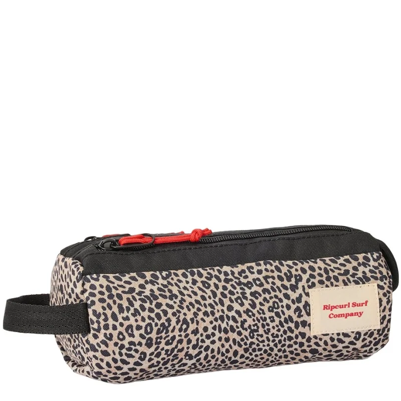 Trousse 2 Compartiments Mixed 03MWUT 0090 Black Rip Curl Vue de profil Trousse 2 Compartiments Mixed 03MWUT 0090 Black Rip Curl Vue de profil