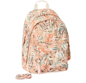 Sac à dos Double Dome 24L + Chouchou Mixed Off White Rip Curl Vue de profil