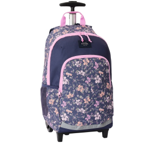 Sac à dos Wheel Ozone 30L Mixed Navy/Pink Rip Curl Vue de profil