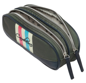 Trousse enfant 2 compartiments Vintage urban Sixties Driver Caméléon Vue de profil