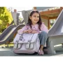 Cartable enfant 2 compartiments Vintage Fantasy Glossy Lila Caméléon Vue mannequin extérieur Cartable enfant 2 compartiments Vintage Fantasy Glossy Lila Caméléon Vue mannequin extérieur