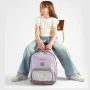 Sac à dos 2 compartiment Vintage fantasy 40 cm Glossy Lila Caméléon Vue mannequin enfant Sac à dos 2 compartiment Vintage fantasy 40 cm Glossy Lila Caméléon Vue mannequin enfant