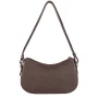 Petit sac besace 529-94-MA/FO Marron Foncé Lancaster Vue de dos Petit sac besace 529-94-MA/FO Marron Foncé Lancaster Vue de dos
