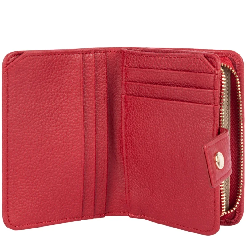 Portefeuille Milano Ana Rouge Lancaster Vue intérieure Portefeuille Milano Ana Rouge Lancaster Vue intérieure