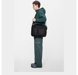 Texel Tech Bag 14250 01 Black Rains Vue mannequin