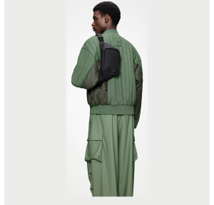 Bum Bag Mini 14730 01 Black Rains Vue mannequin
