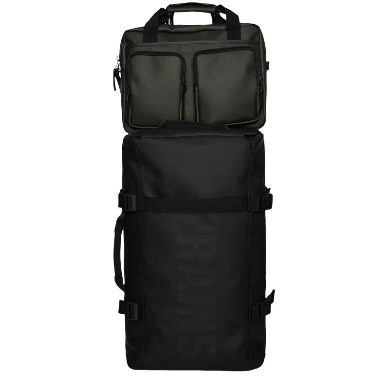 Sac de voyage Texel 14250 03 Green Rains Vue compatible sur valise à roulettes Sac de voyage Texel 14250 03 Green Rains Vue compatible sur valise à roulettes