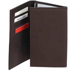 Porte-papiers Maé cuir 2613-939-CHAT Châtaigne Arthur & Aston Vue intérieure