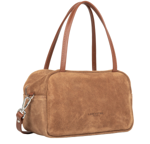 Sac à main Suède IT 480-088 Camel Lancaster Vue de côté