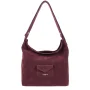 Sac seau Bordeaux Lancaster Vue de face Sac seau Bordeaux Lancaster Vue de face
