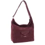Sac seau Bordeaux Lancaster Vue de côté Sac seau Bordeaux Lancaster Vue de côté