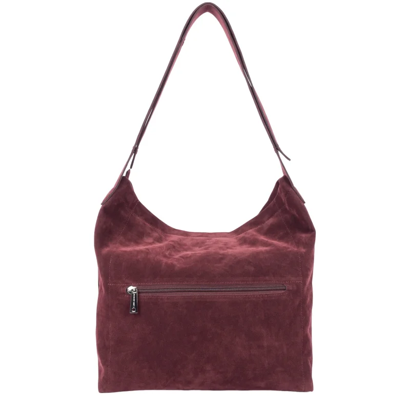 Sac seau Bordeaux Lancaster Vue de dos Sac seau Bordeaux Lancaster Vue de dos